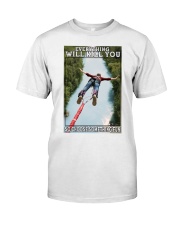 Bungee jumping choose something fun pt dvhh ngt Premium Fit Mens Tee tile