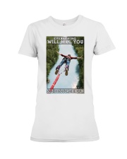Bungee jumping choose something fun pt dvhh ngt Premium Fit Ladies Tee tile