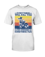 motocross girl something fun Premium Fit Mens Tee tile