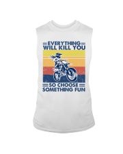 motocross girl something fun Sleeveless Tee tile