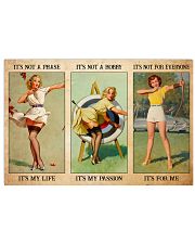 archery ladies it's not a phase poster ttb NTH 17x11 Poster front