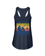 reel cook bonus dad Ladies Flowy Tank tile