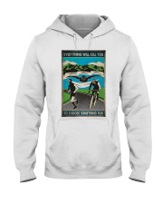 triathlon black choose fun pt lqt ngt Hooded Sweatshirt tile