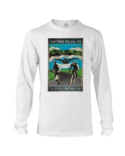 triathlon black choose fun pt lqt ngt Long Sleeve Tee tile