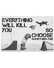 bmx jumping look back pt phq nna 24x16 Poster front