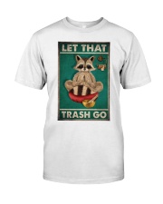 raccoon yoga let that trash go pt lqt ngt Premium Fit Mens Tee tile