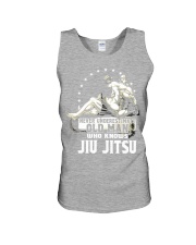 jiu jitsu old man never Unisex Tank tile