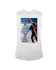 skiing climbing man today pt lqt nna Sleeveless Tee tile