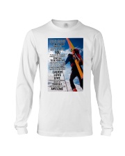 skiing climbing man today pt lqt nna Long Sleeve Tee tile