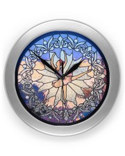Ballet stained glass clock dvhh ngt Wall Clock front