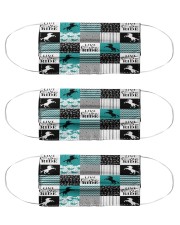 live love ride mas Cloth Face Mask - 3 Pack front