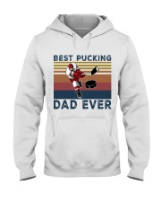 best pucking dad ever hockey Hooded Sweatshirt tile