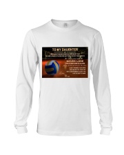 volleyball to my daughter poster ttb NTH Long Sleeve Tee tile