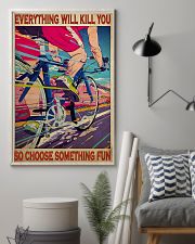 cycling choose something fun 19 poster 11x17 Poster lifestyle-poster-1