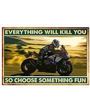 Isle Of Ma moto choose fun sun pt lqt nna 24x16 Poster front