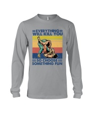 jiu jitsu something fun Long Sleeve Tee tile