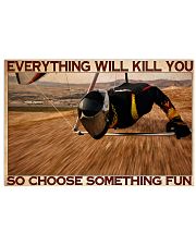 Hang gliding choose st fun pt mttn-ntv 17x11 Poster front