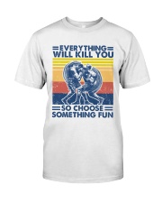 boxing something fun Classic T-Shirt front