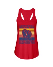 boxing something fun Ladies Flowy Tank tile