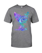 mermaid since birth salty by choice Classic T-Shirt tile