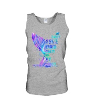 mermaid since birth salty by choice Unisex Tank tile