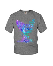 mermaid since birth salty by choice Youth T-Shirt tile