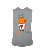 Cute Unicorn Pumpkin lqt nna Sleeveless Tee tile