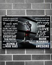 boxing today good day pt phq nna 24x16 Poster poster-landscape-24x16-lifestyle-19