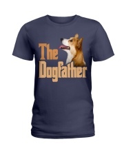 corgi the dogfather Ladies T-Shirt tile