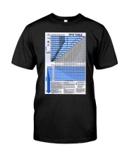 Scuba diving planner table pt mttn ntv Premium Fit Mens Tee tile