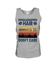 mermaid dinglehopper hair dont care Unisex Tank tile