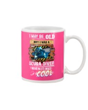 scuba diving cool Mug tile