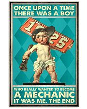 once boy mechanic 11x17 Poster front