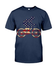 cycling us flag Classic T-Shirt tile