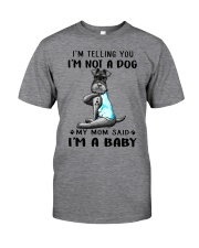 miniature schnauzer im telling you Classic T-Shirt tile