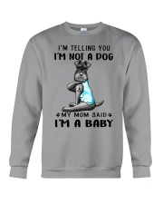 miniature schnauzer im telling you Crewneck Sweatshirt tile