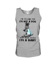 miniature schnauzer im telling you Unisex Tank tile