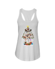 horse xmas tree lqt pml Ladies Flowy Tank tile