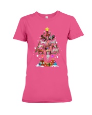 horse xmas tree lqt pml Premium Fit Ladies Tee tile