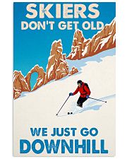 skiing dont get old mas 11x17 Poster thumbnail