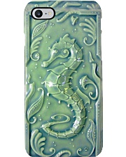 sea horse ceramic tile pc phq nna Phone Case i-phone-8-case