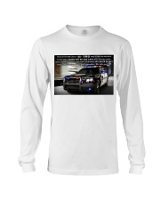 dodge charger police car ride called life poster t Long Sleeve Tee tile