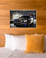dodge charger police car ride called life poster t 24x16 Poster poster-landscape-24x16-lifestyle-27