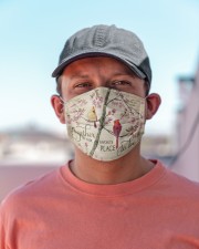 Cardinal Together Is Our Favorite Place mas Cloth Face Mask - 3 Pack aos-face-mask-lifestyle-06