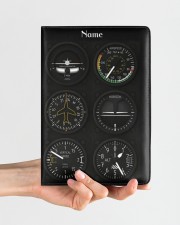 flight instruments pilot custom notebook mttn nna Medium - Leather Notebook aos-medium-leather-notebook-lifestyle-front-01