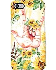 sign-languate-sunflower-case Phone Case i-phone-7-case
