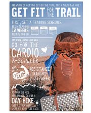 hiking training schedule pt phq ntv Vertical Poster tile