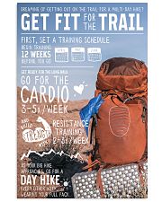 hiking training schedule pt phq ntv 16x24 Poster front