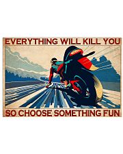 moto racing choose fun pt lqt-ntv 24x16 Poster front