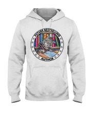 Cat future best selling author ts nct Hooded Sweatshirt front